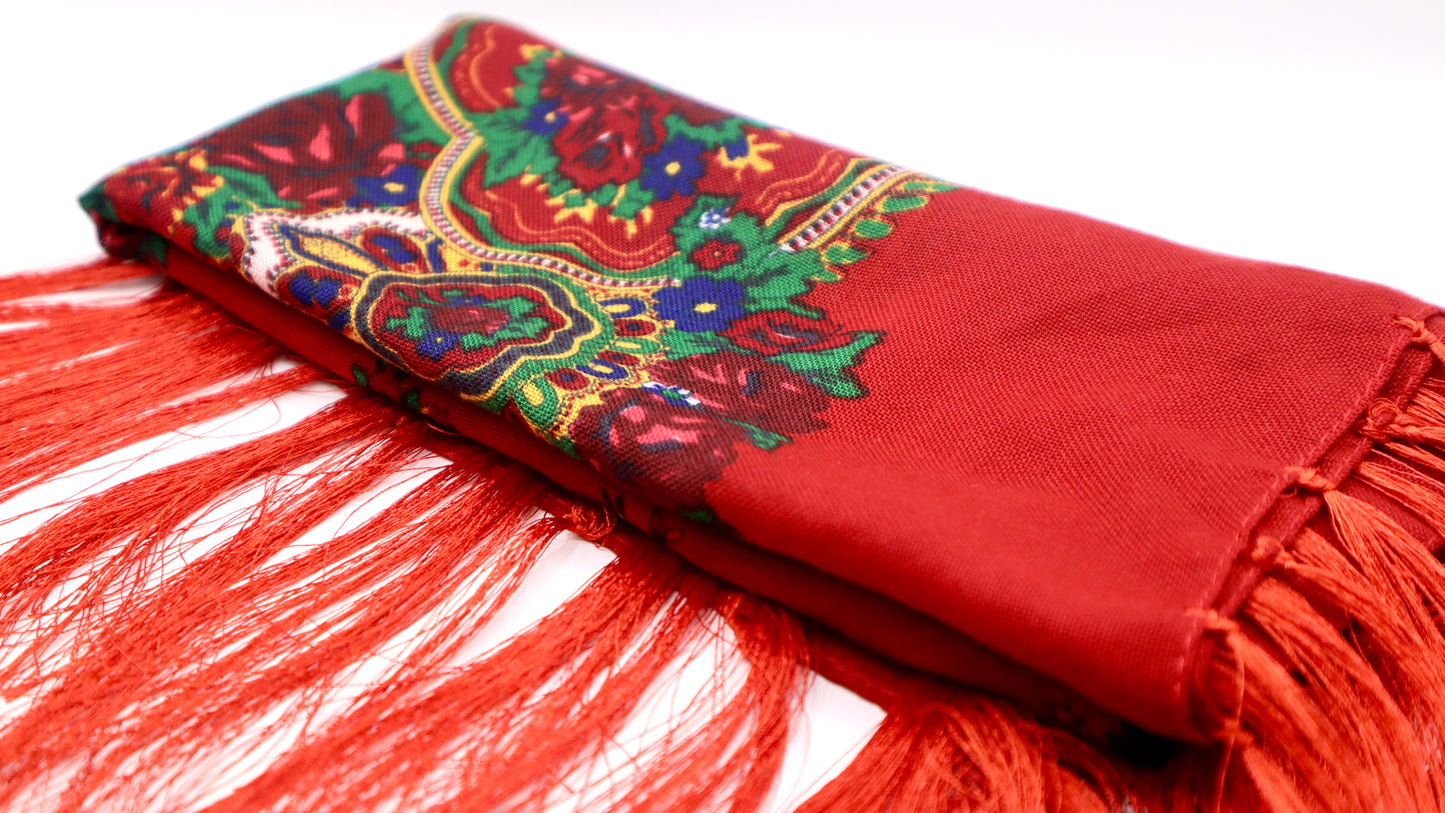 Kêfî with Threads - Kurdish Scarf